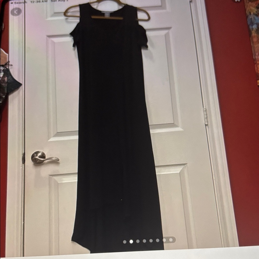 Elegant Black Sleeveless Dress